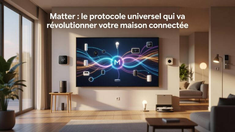 Matter : le protocole universel qui va révolutionner votre maison connectée