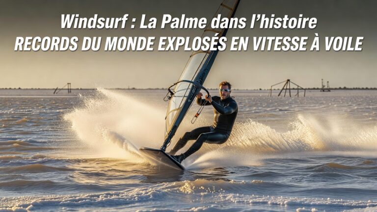 Windsurf : La Palme dans l&rsquo;histoire avec des records du monde explosés en vitesse à voile