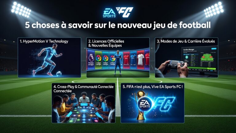 EA Sports FC : 5 choses à savoir sur le nouveau jeu de football