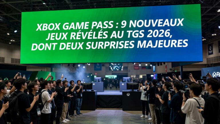Xbox Game Pass : 9 nouveaux jeux révélés au TGS 2026, dont deux surprises majeures