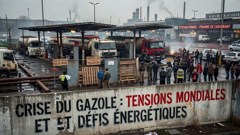 Crise du gazole : tensions mondiales et défis énergétiques
