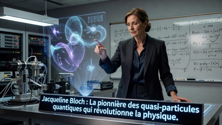 Jacqueline Bloch : La pionnière des quasi-particules quantiques qui révolutionne la physique