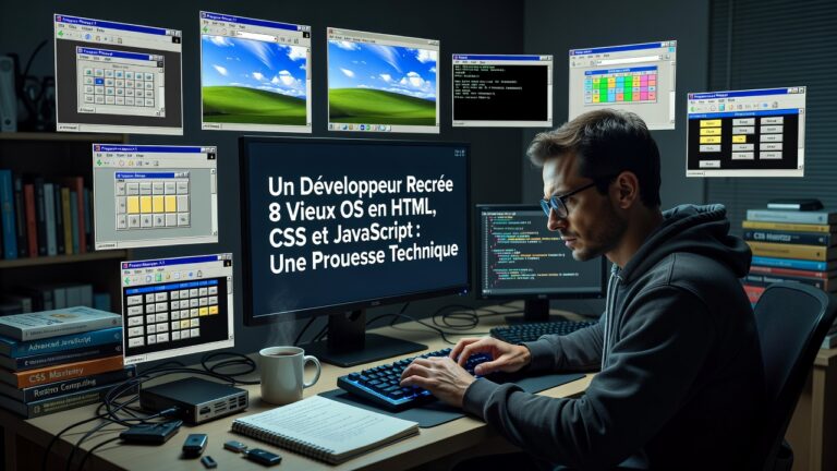 Un Développeur Recrée 8 Vieux OS en HTML, CSS et JavaScript : Une Prouesse Technique