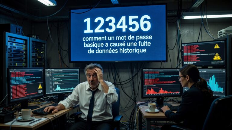 « 123456 » : comment un mot de passe basique a causé une fuite de données historique