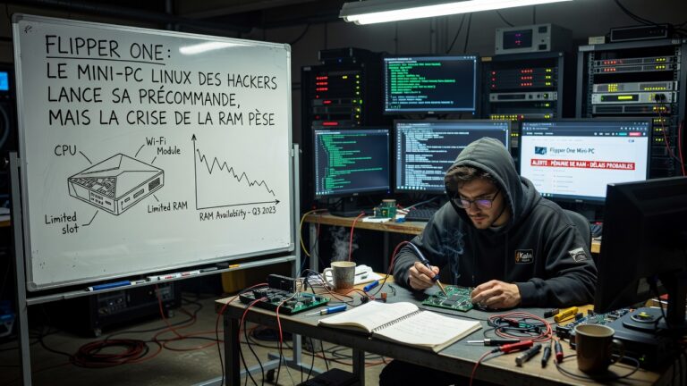 Flipper One : Le Mini-PC Linux des Hackers Lance sa Précommande, mais la Crise de la RAM Pèse